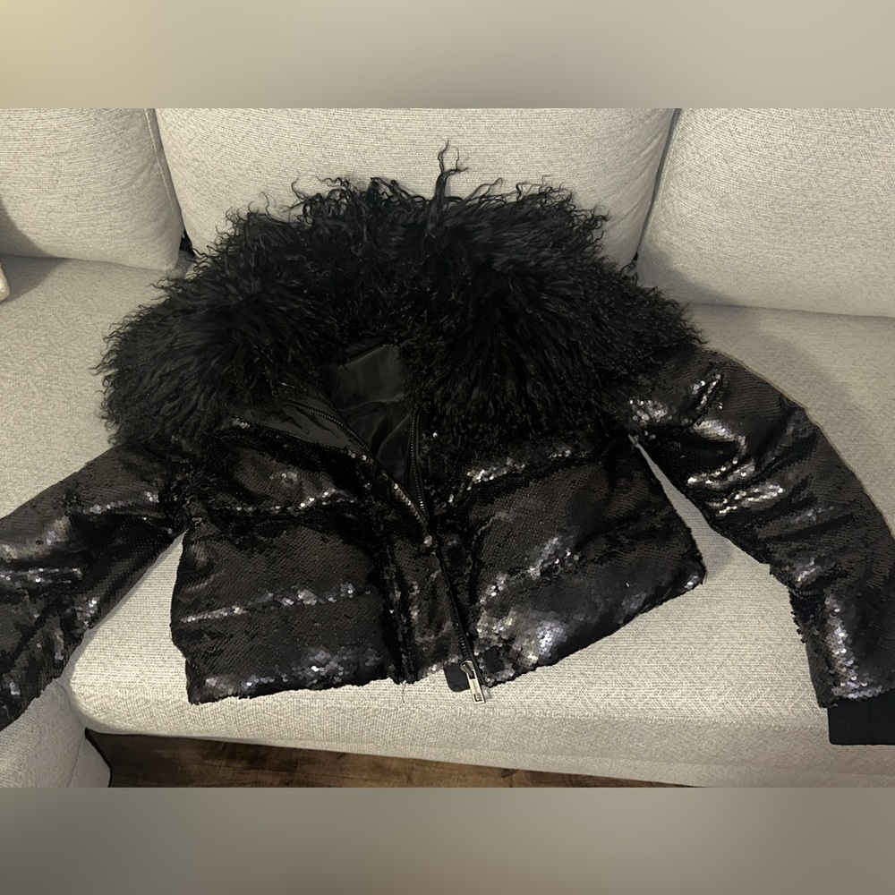 Jocelyn sequin puffer - mercury in retrogade